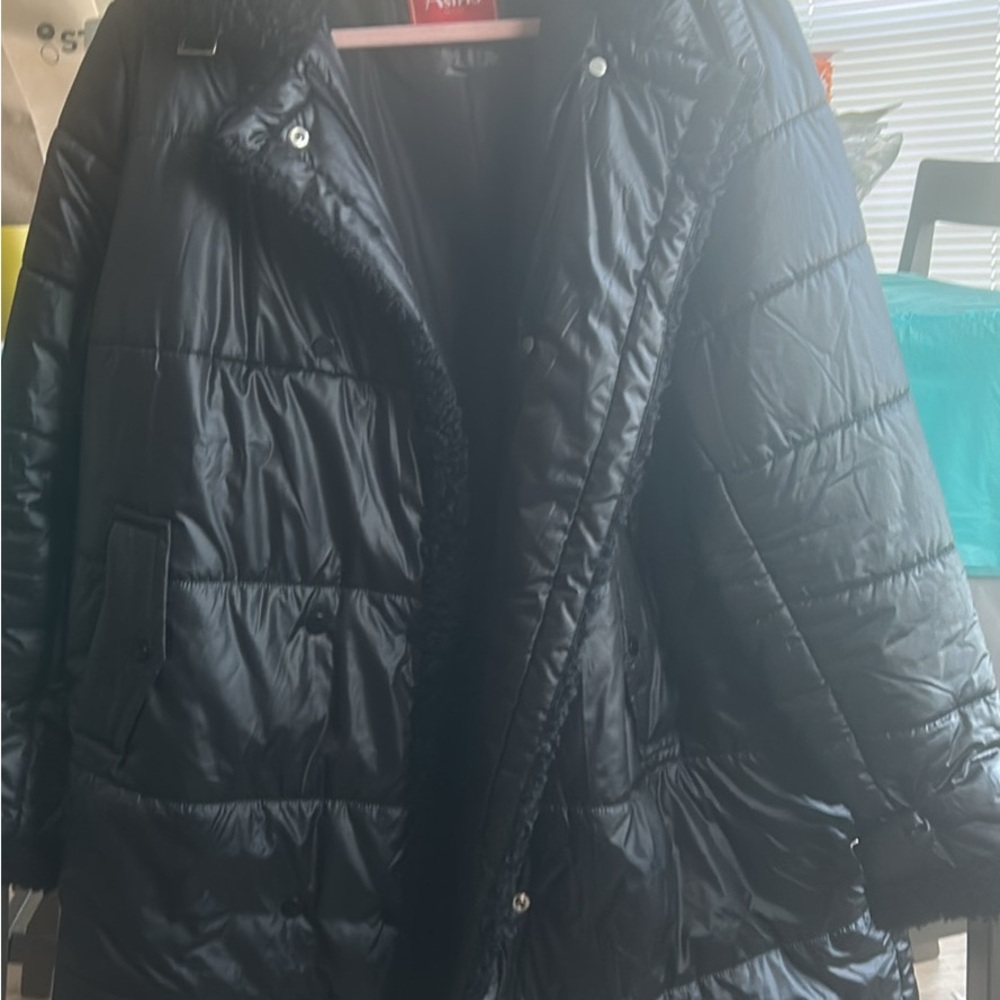 Women's Black Quilted Jacket